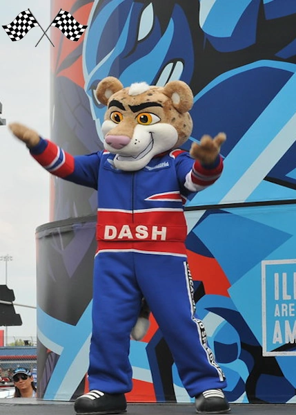 dash mascot nascar +