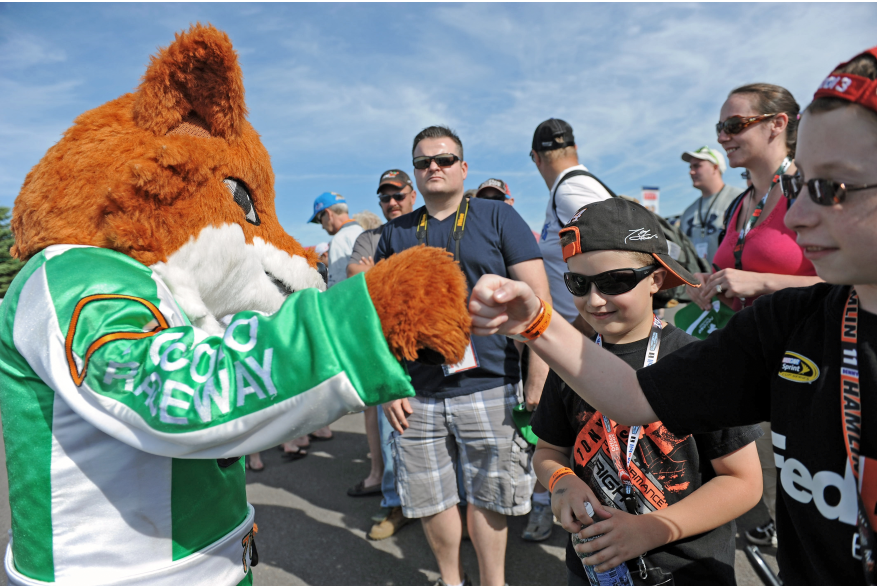 nascar fox mascot